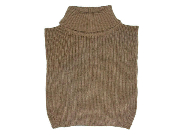 Hals dame m/krave okergul Høst 