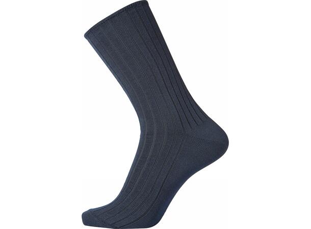 Egtved socks cotton no elastic Navy 40-45 - NOOS 