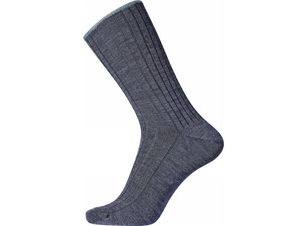 Egtved socks wool no elastic Blå 45-48 - NOOS 