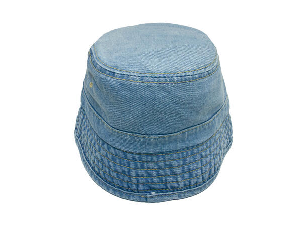 Bøttehatt "Summer" Denim lys blå SS26 