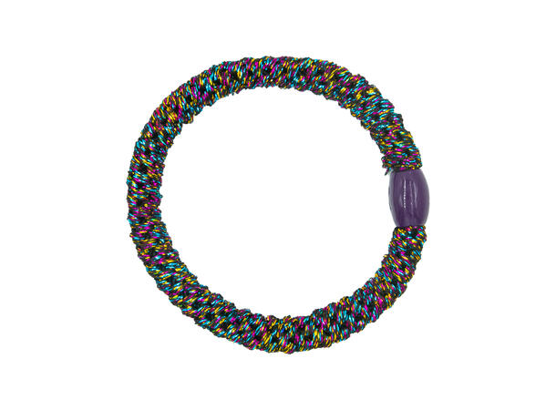 Hårstrikk m/lurex multi sort 