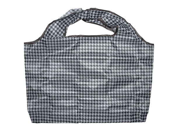 Veske "shopping" sort hundetann 