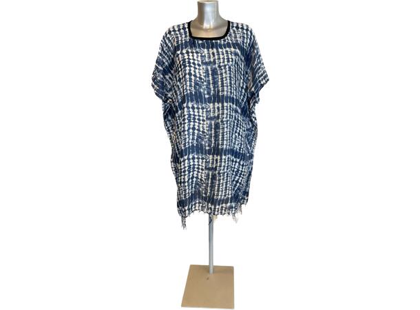 Dame strandkjole "Summer" blå SS26 