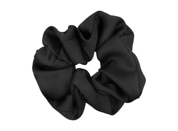 Hårstrikk stor ensfarget sort 