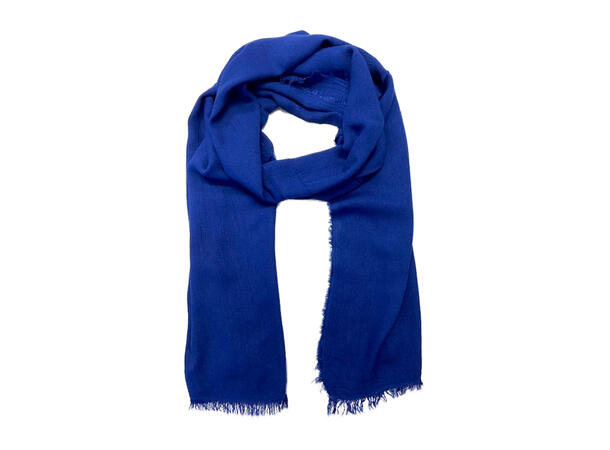 Skjerf ensfarget  50x190 Kongeblå 