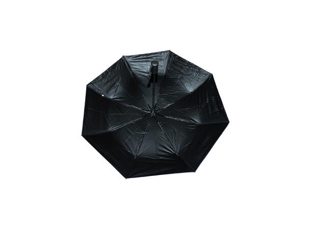 Bergen blå Paraply ensfarget 