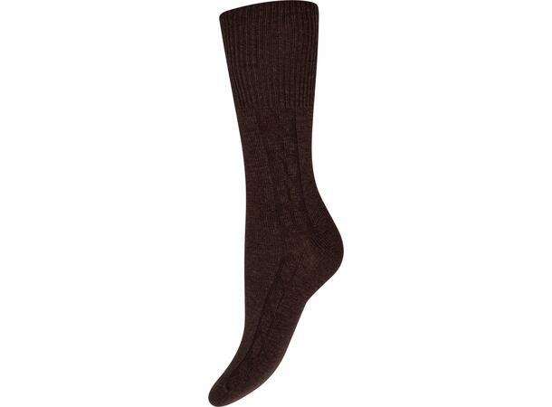 DECOY cosy ankle sock Brown/Caramel 37-41 - AW26 
