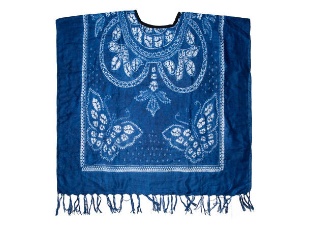 Dame strandkjole "Summer" blå SS26 