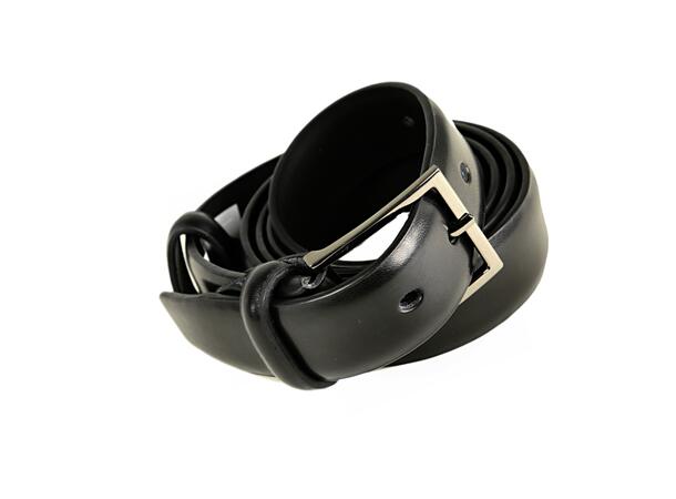 Herre klassisk belte sort 105 cm 