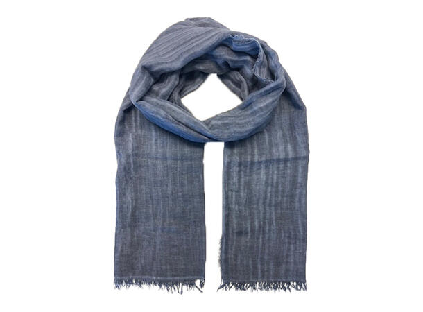 Skjerf Herre ensfarget 60x190 Blå 