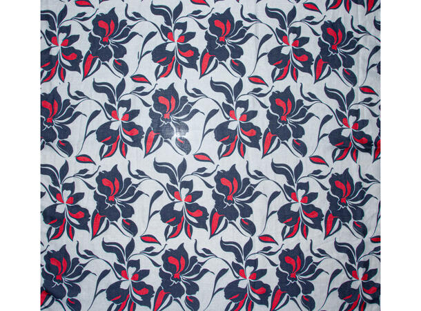 Skjerf i norske farger 90x180 rød/blå 17.mai 