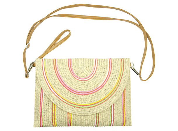 Veske "Summer" liten Clutch rosa SS26 