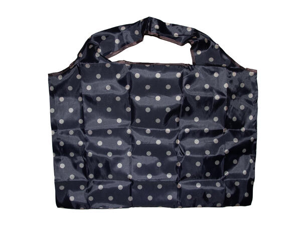 Veske "shopping" blå prikket* 