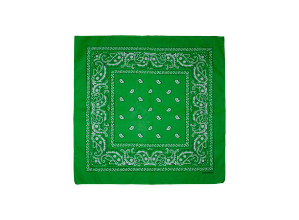 Bomull skjerf eplegrønn 