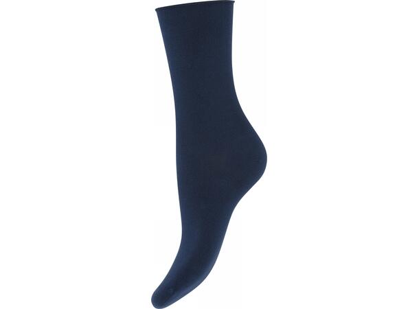DECOY ankle sock fine knit bam Blue 37-41 Økotex - NOOS 