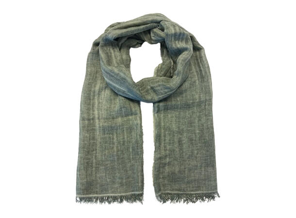 Skjerf Herre ensfarget 60x190 Grønn 