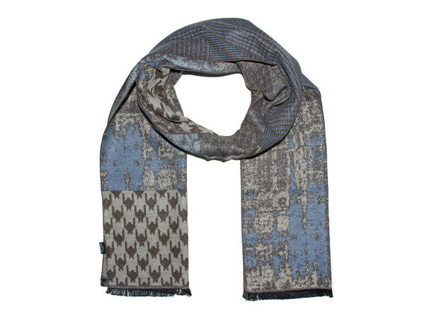 Skjerf  Zig Zag 35x180 Beige Høst 