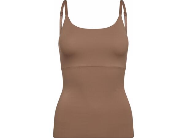 DECOY shapewear top flexible Brown L - SS25 