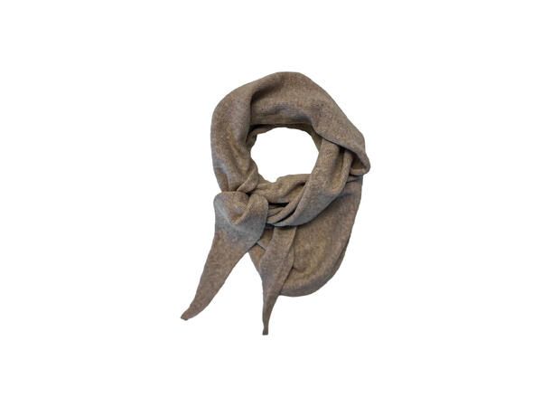 Dame Sjal ensfarget triangle natur Høst25 