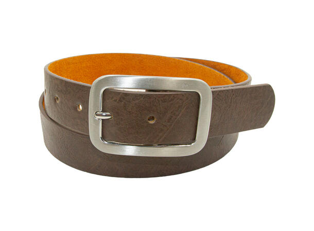 Belte klassisk 3,5cm* mørk brun 