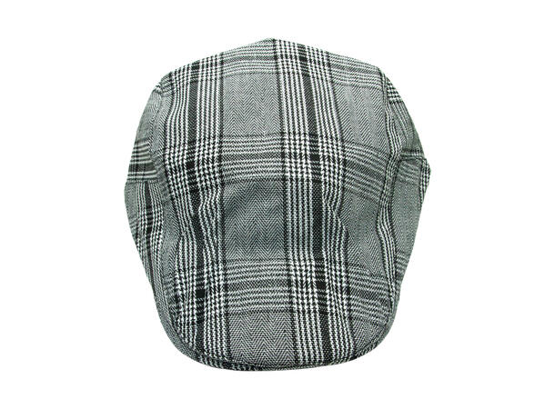 Sixpence Herre "Summer" rutet lysgrå SS26 