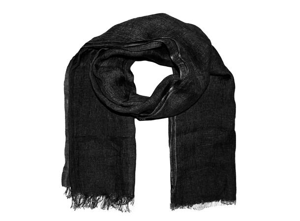 Skjerf Herre ensfarget 70x200 sort 