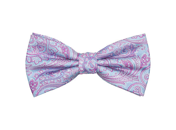 Sløyfe paisley rosa 