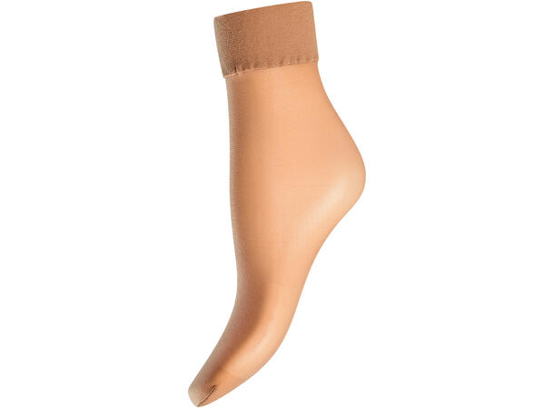 DECOY ankle sock silklo 2pk 20 Caramel Onesize NOOS 