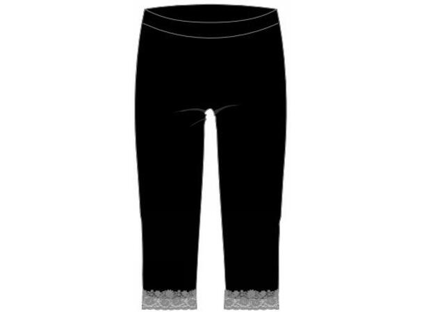 DECOY seamless capri w/lace Sort SS27 