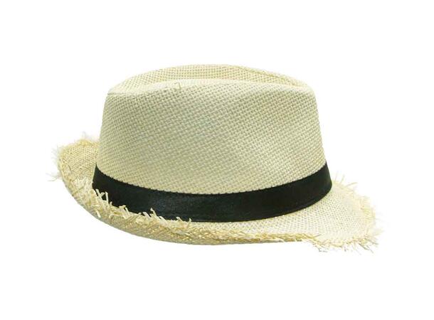 Hatt Herre "Summer" m/tøff kant SS27 offwhite 