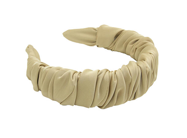 Hårbøyle twisted beige 