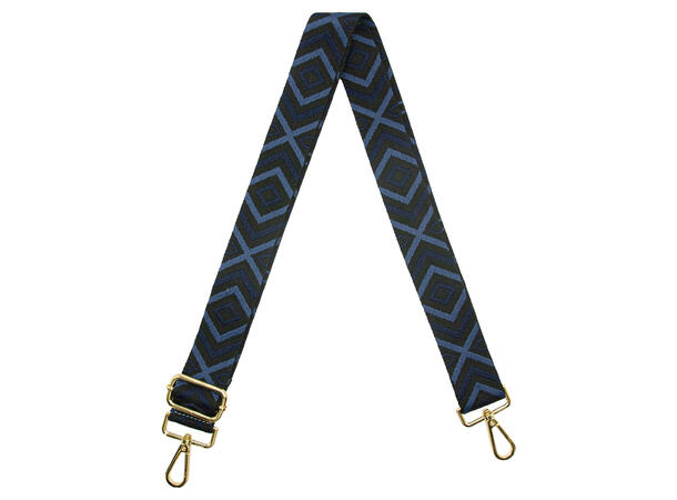 Skulderrem til veske tone in tone nvy (m/ gull tilbehør) 