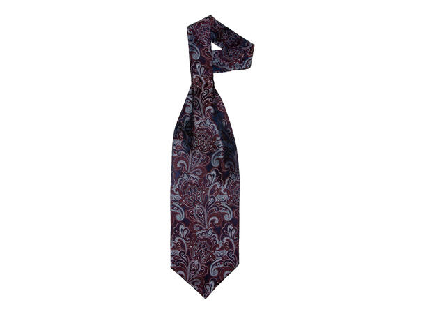 Ascots paisley vinrød 