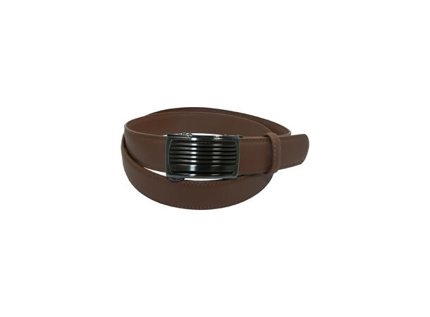 Belte herre dress m/riller cognac 