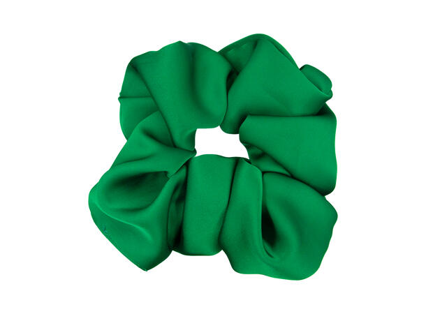 Hårstrikk stor ensfarget sterk grønn 