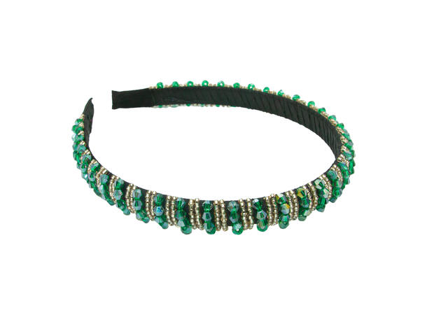 Hårbøyle Smal klassisk grønn 