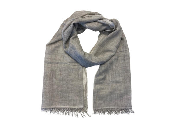 Skjerf Herre ensfarget 60x190 Grå 