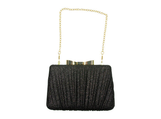 Veske liten Party clutch sort 