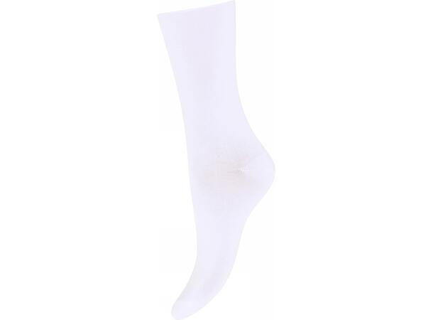 DECOY ankle sock fine knit bam White 37-41 Økotex - NOOS 
