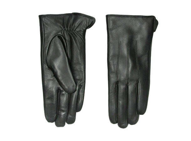Dame hanske skinn m/teddy for strl 7,5 Sort Høst 