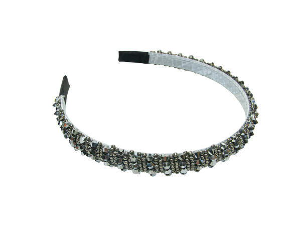 Hårbøyle Smal klassisk sølv 