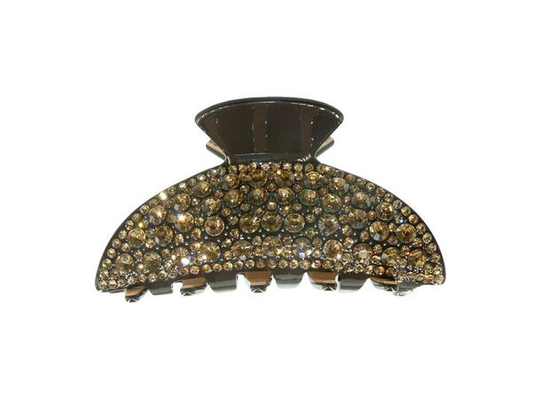 Hårklype 9,5x4,5cm Sort 