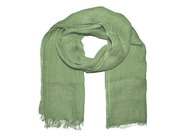 Skjerf Herre ensfarget 70x200 Grønn 