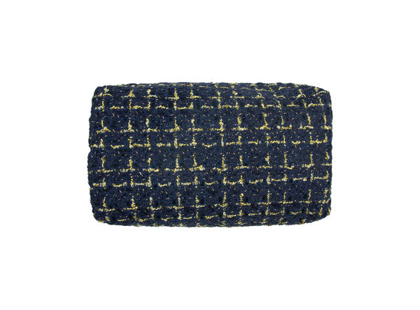 Toalettmappe m/lurex navy 