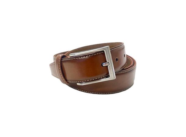 Belte Herre 3,5cm dress klassisk Cognac Strl 100 
