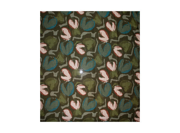 Dame skjerf m/hjertemønster 90x180 grønn 