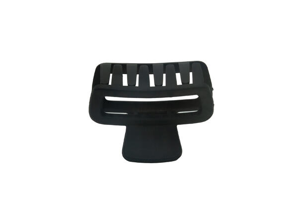 Hårklype 4,5x3cm ensfarget sort 