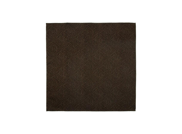 Santi 8cm silkeslips+lommetørkle mønster sett hengende brun 