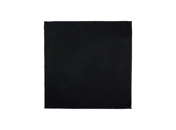 Santi silkeslips+lommetørkle mønstert sett hengende grønn 