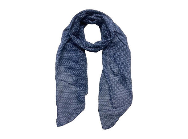 Skjerf "margurite" 70x150 navy* 